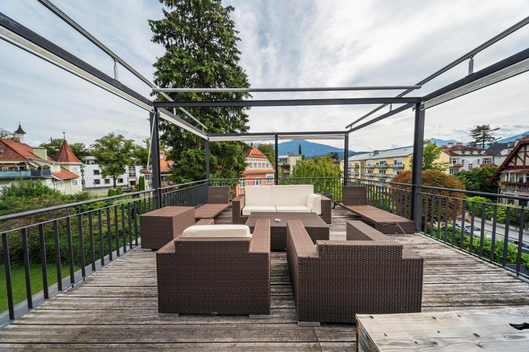 Bergblick Penthouse Apartment Innsbruck Exterior foto