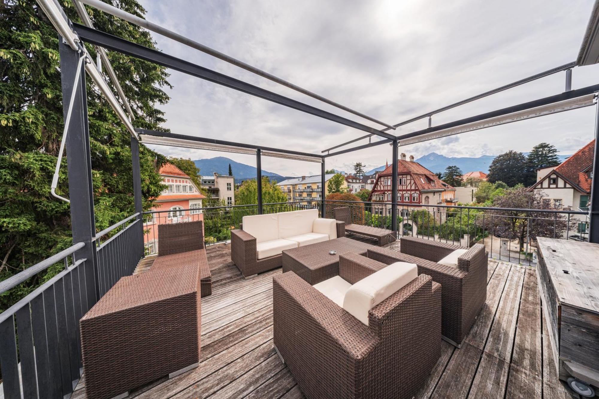 Bergblick Penthouse Apartment Innsbruck Exterior foto